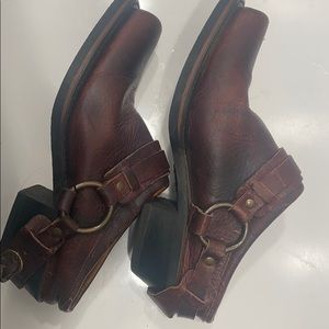 Frye Clog boots